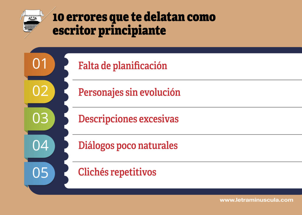 10 errores que te delatan como escritor principiante - Infografia_1
