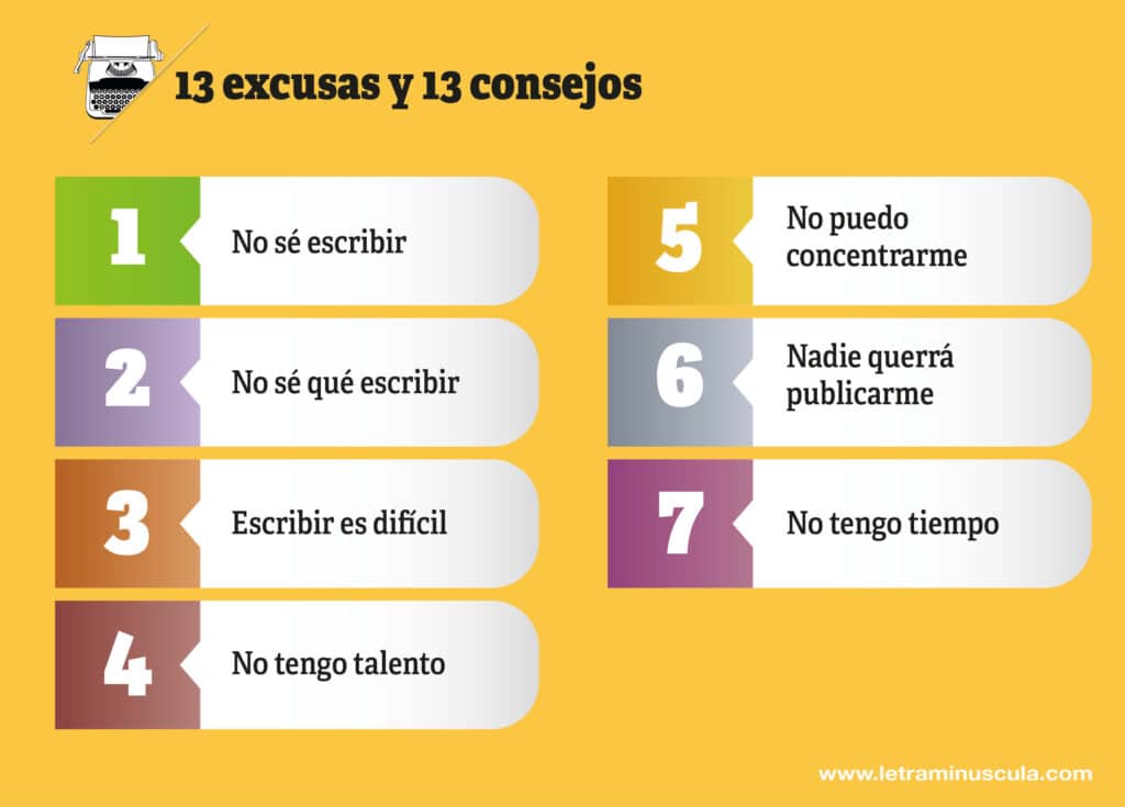 13 excusas y 13 consejos - Infografia_1