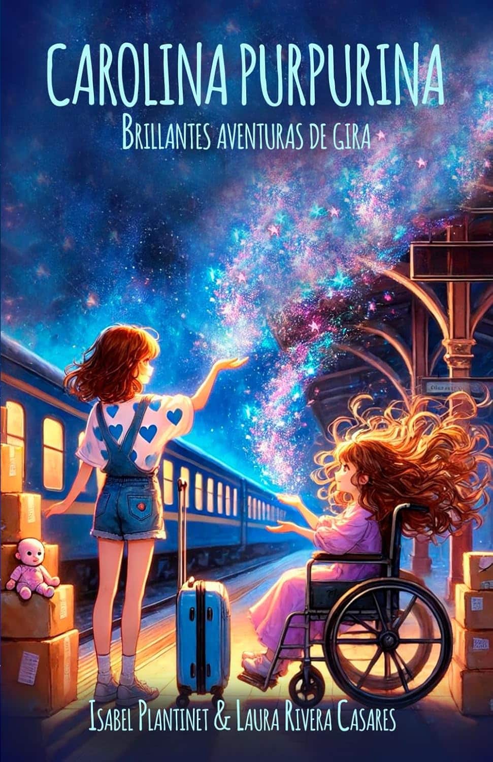 Carolina Purpurina: Brillantes aventuras de gira, de Laura Rivera