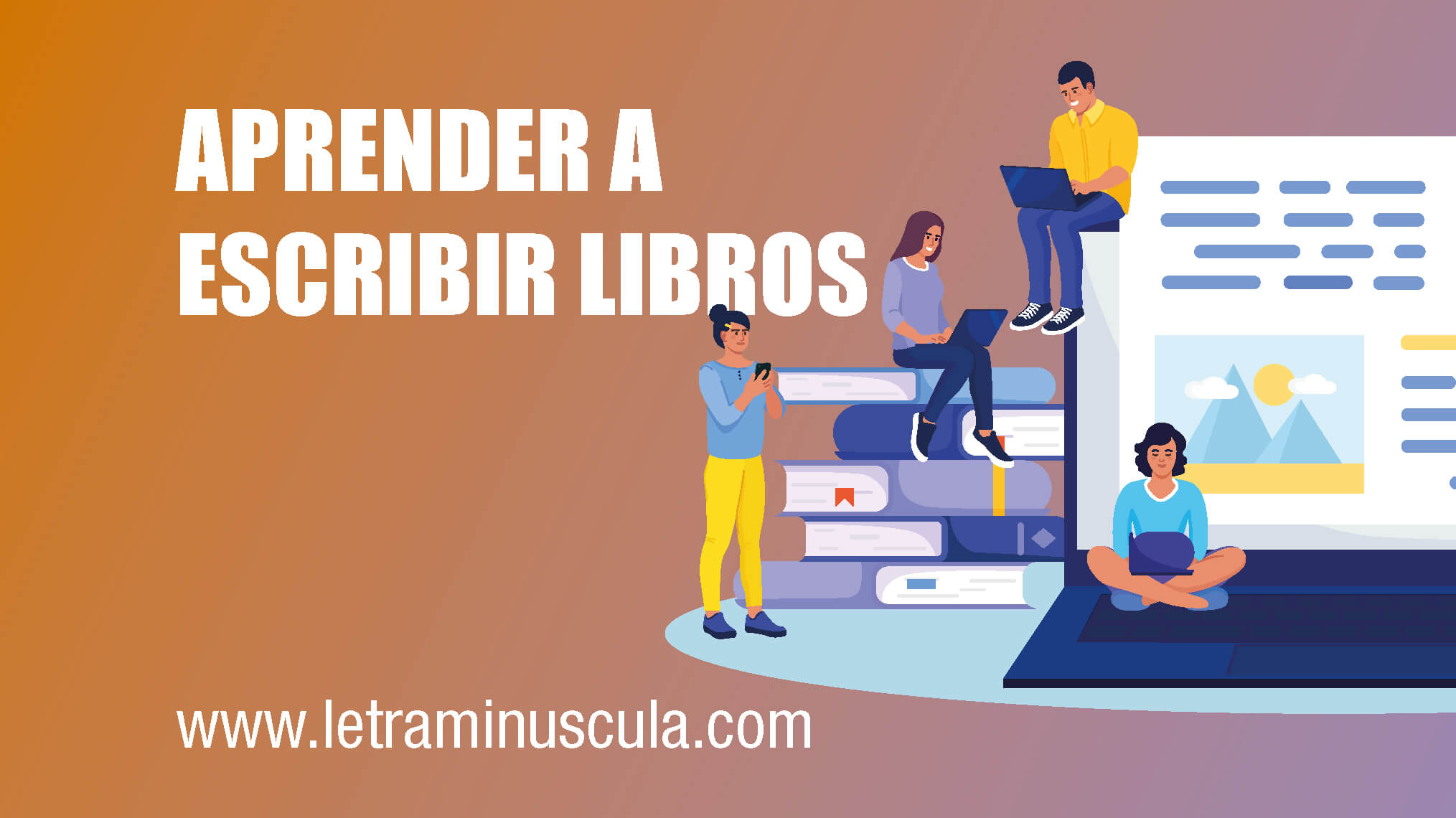 Aprender a escribir libros