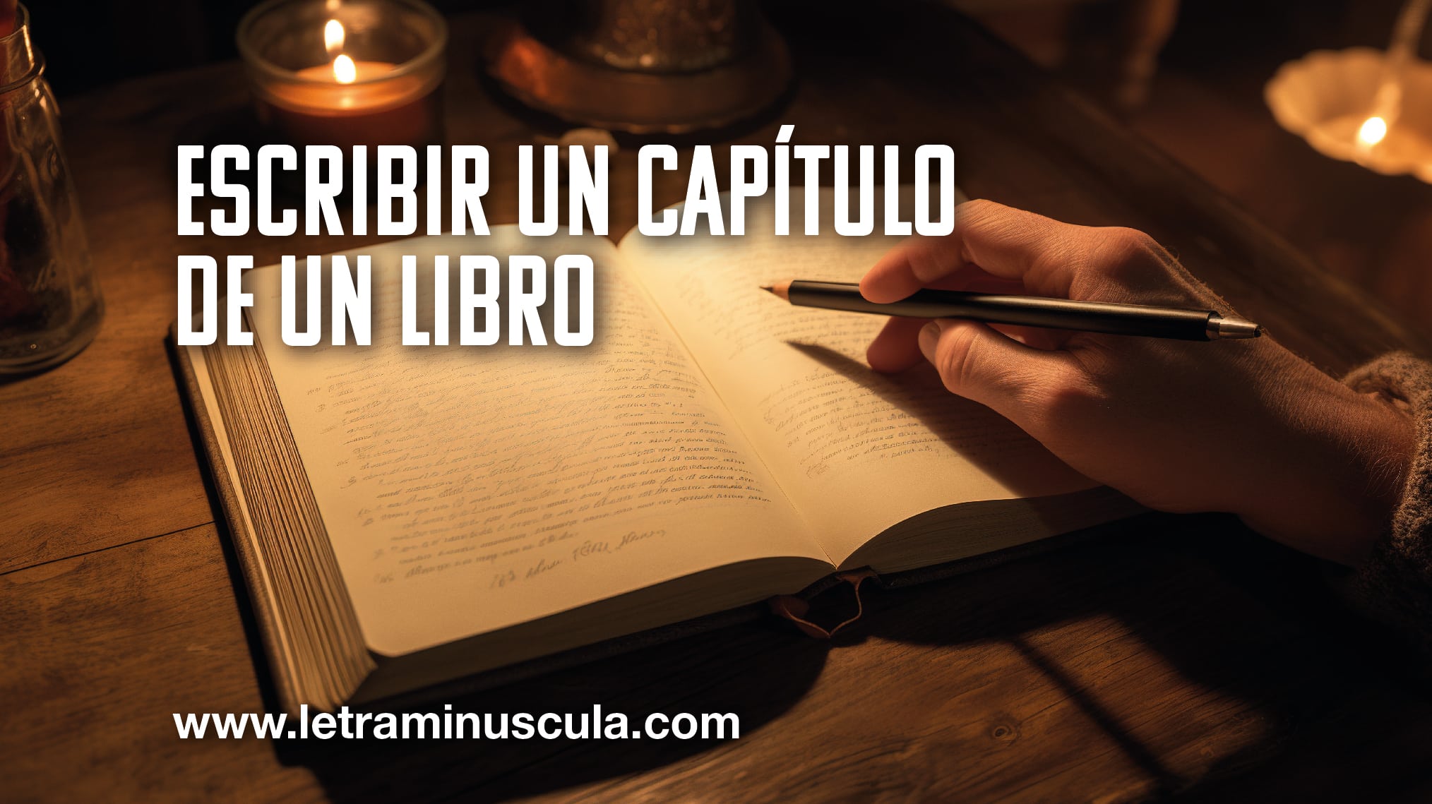 ᐈ Escribir un capítulo de un libro