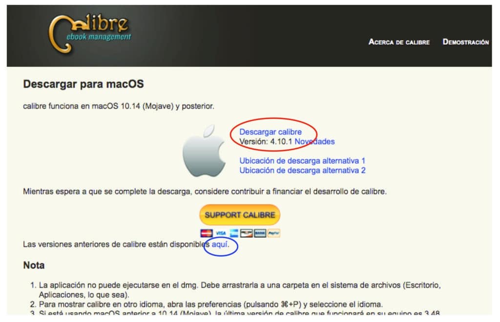 Descargar Calibre.