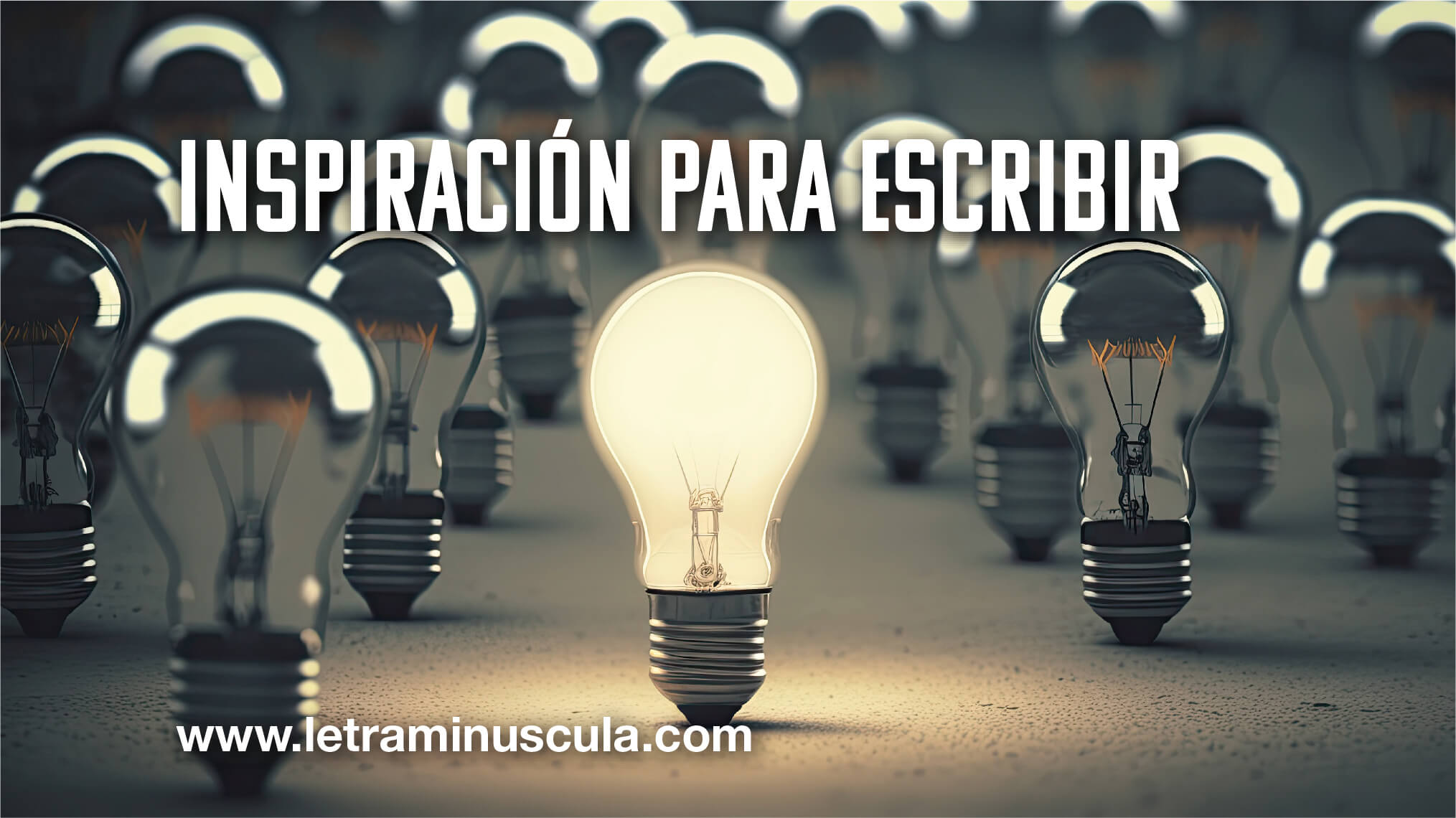 Inspiración para escribir