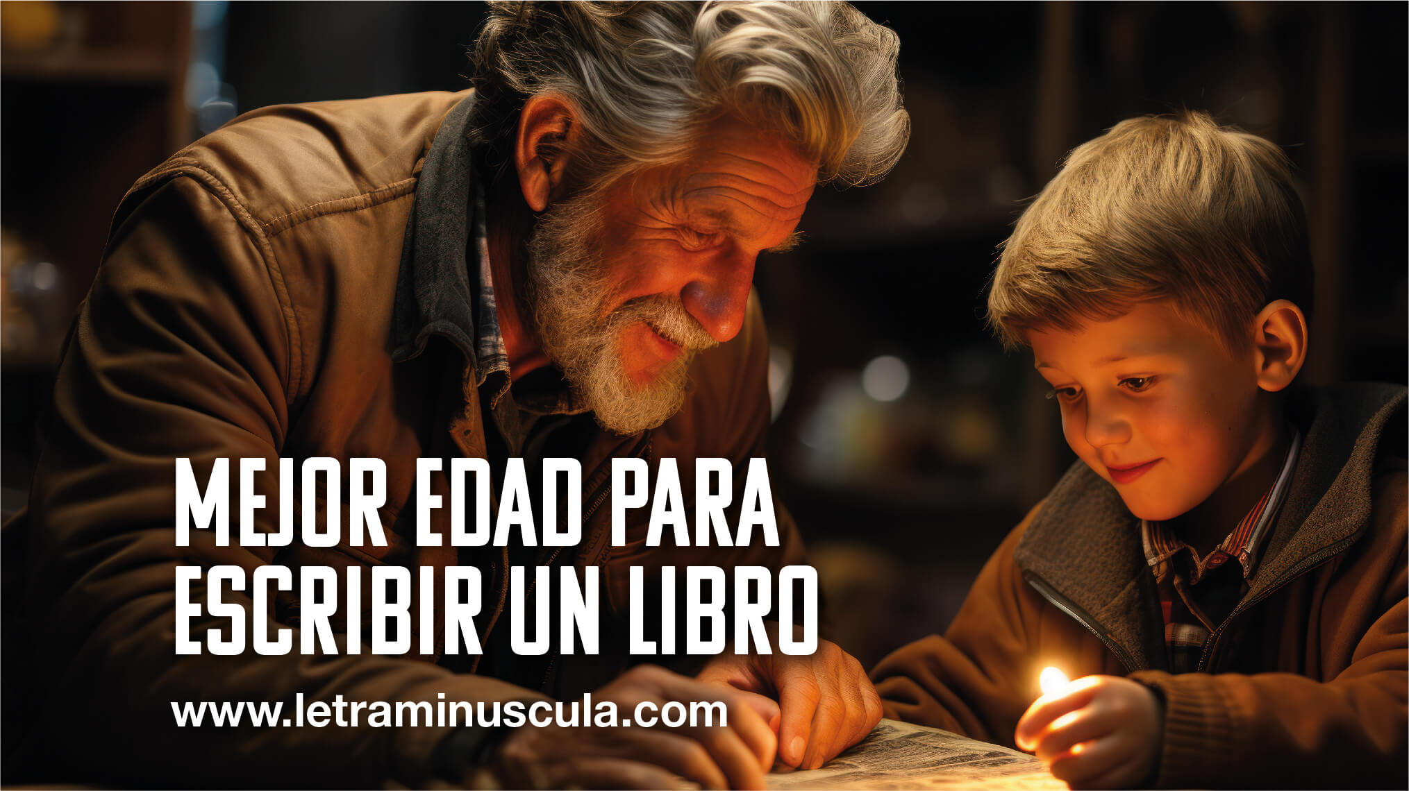 Mejor edad para escribir un libro