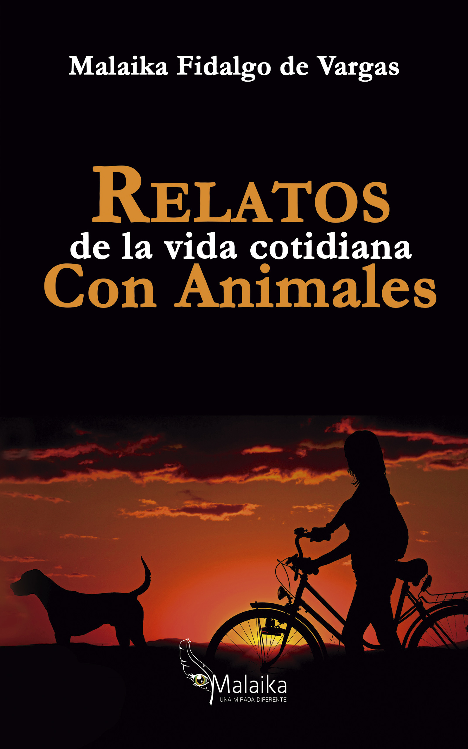 Portada EBook Relatos de la vida cotidiana con animales MALAIKA FIDALGO DE VARGAS