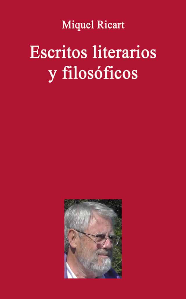 Portada EBook Escritos literarios y filosóficos MIQUEL RICART