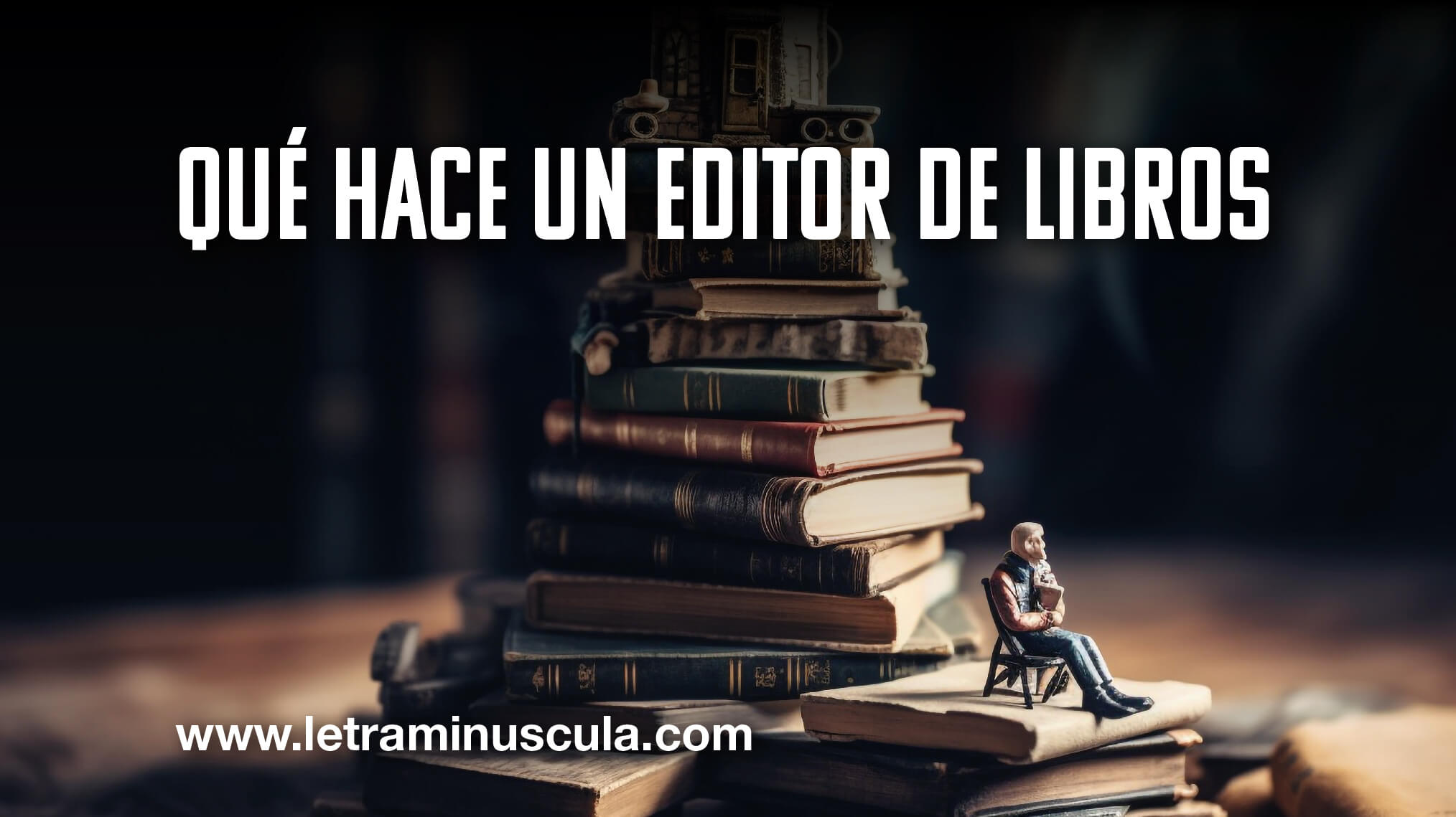 Qué hace un editor de libros